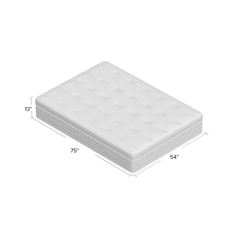 Matelas hybride moyen 12 po Potomac, Double