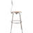 Backed Adjustable Height Ergonomic Lab Stool Footring-979005047-979004811