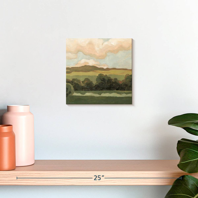 Alvord ocre du soir I, H 10 po x l 10 po