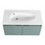 Meuble-lavabo à fixation murale en résine 36 po 36 po, 2 portes avec beaucoup d'espace de rangement-121360675-121360678