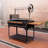 Backyard Discovery Argentine Santa Maria Wood Fire & Charcoal Steel BBQ Grill with Brasero and Adjustable Grates