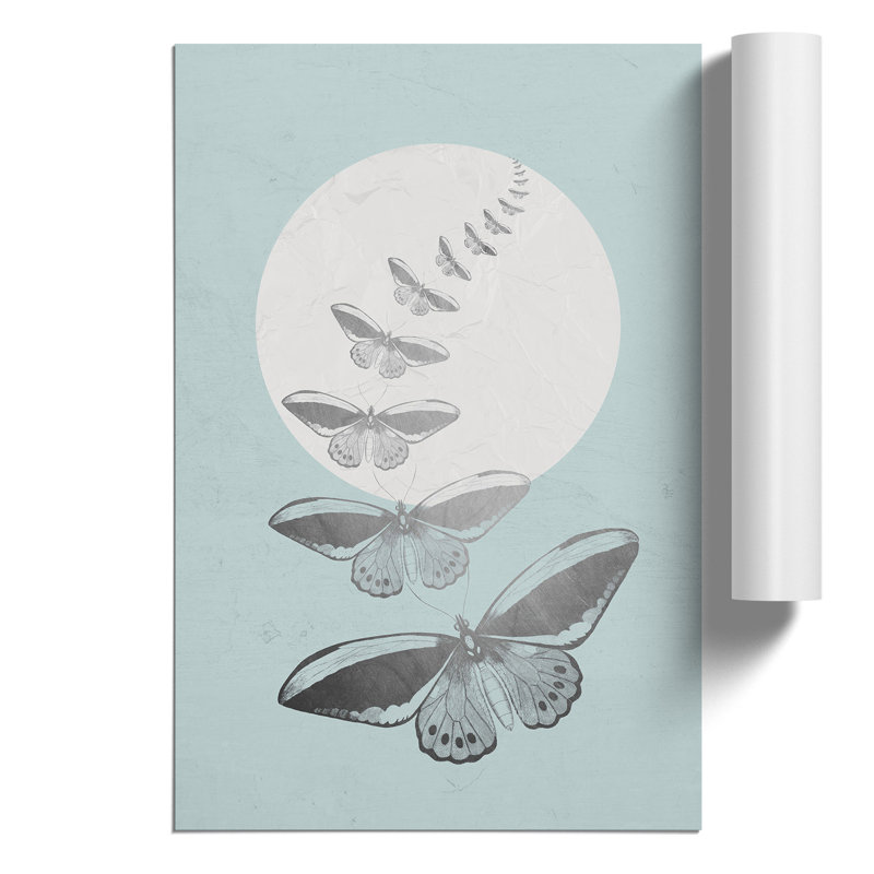 By the Light of the Moon - Unframed Graphic Art, 59cm H x 42cm W x 0.1cm D