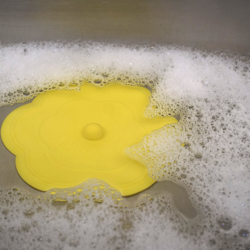 Bouchon en silicone, Jaune