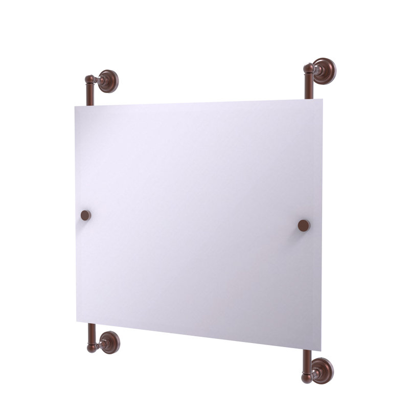 Marchmont Wall Mirror, Antique  Copper, 28.3" H x 26" W