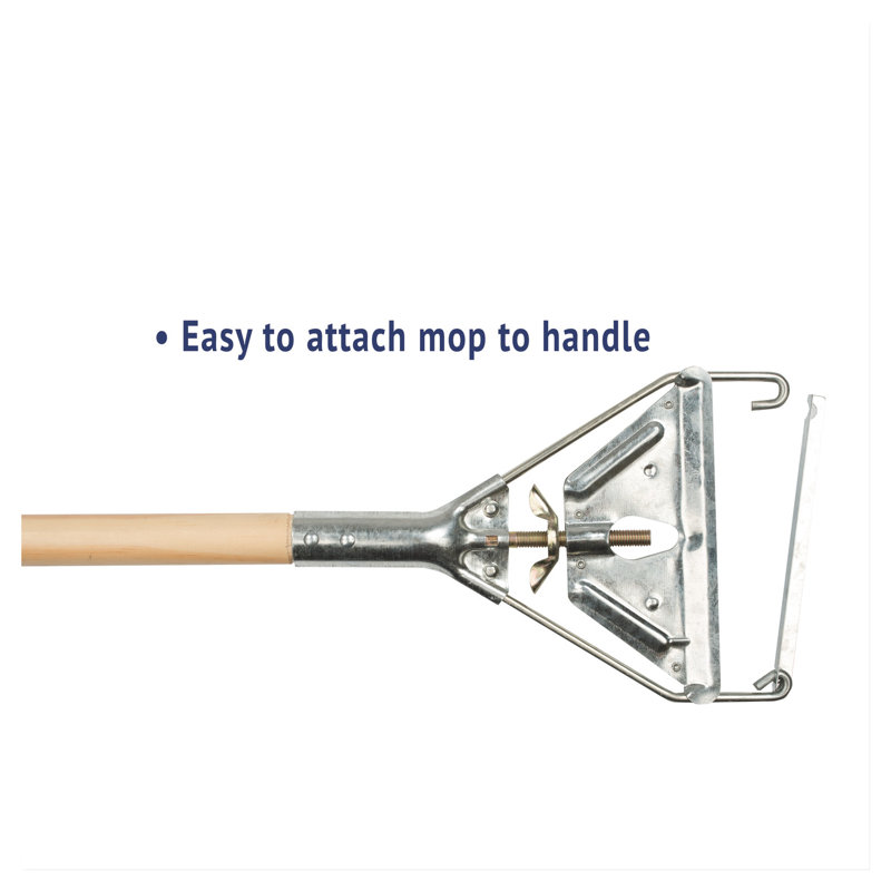 UNISAN Quick Change Metal Head Mop Handle Mop Handle