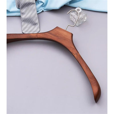 Gentlemen's Choice Wide-Shoulder Wooden Hangers