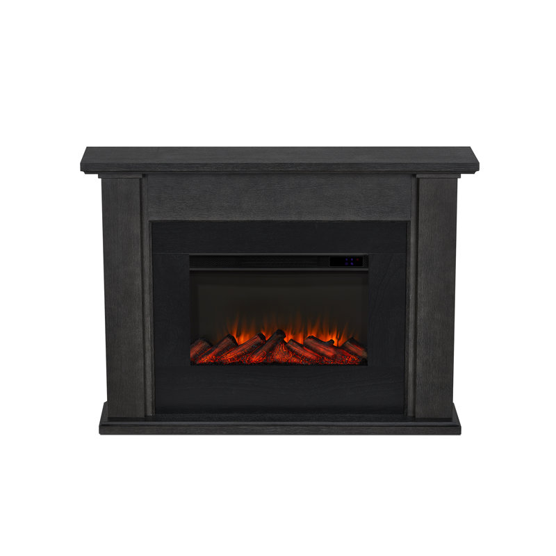 Tejon 52" Slim Electric Fireplace by Real Flame, Gray