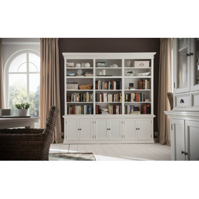 Bibliothèque de rangement Guildford H 86,6 po x l 94,49 po
