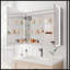Armoire à pharmacie 36 po x 30 po avec miroir de coiffeuse à DEL