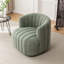 Fauteuil demi-tonneau pivotant rembourré Bryonie-1392196022