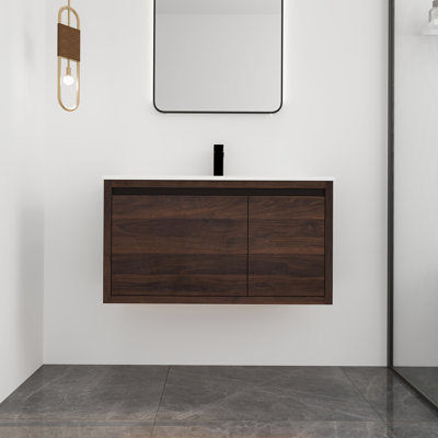 Meuble-lavabo 36 po avec lavabo en gel