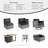 Znyah Wicker 8 - Person Modular Patio Conversation Set with Cushions-212365991