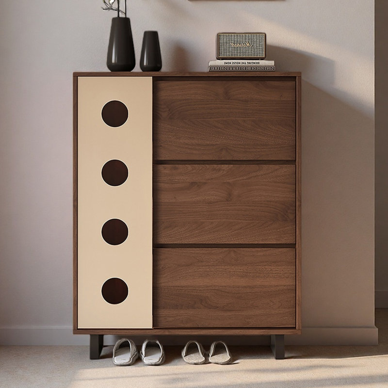 Armoire à chaussures avec rangement rétro