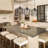 Biyanka 3 - Light Stainless Steel Kitchen Island Pendant