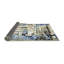 Tapis abstrait bleu / vert / beige-2105294813