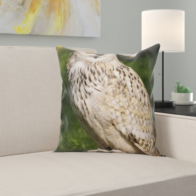 Coussin hibou eagle