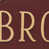 Rouge brique / Or