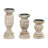 10.1'' H Solid Wood Tabletop Candlestick