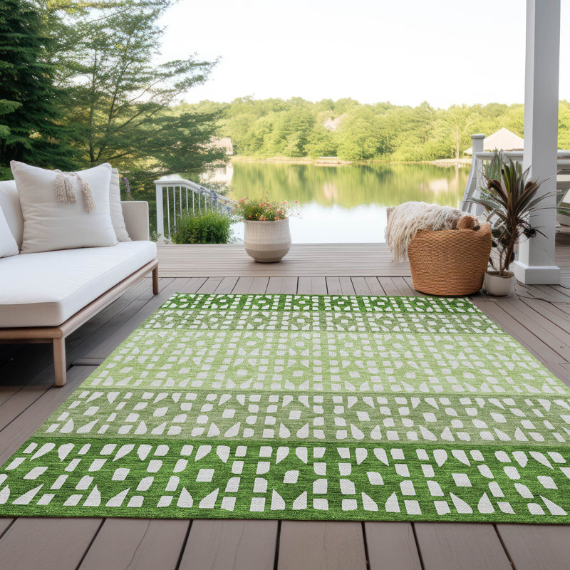  Chayden Area Rug with Non-Slip Backing, Rectangle 9' x 12'