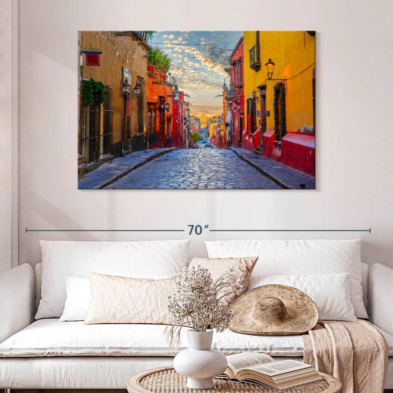 Sirci San Miguel De Allende Street, H 32 po x l 48 po