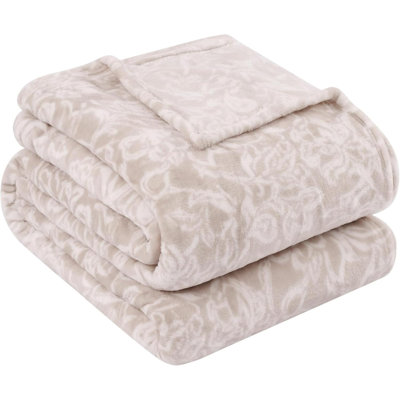 Machine Woven Heated Throw Blanket