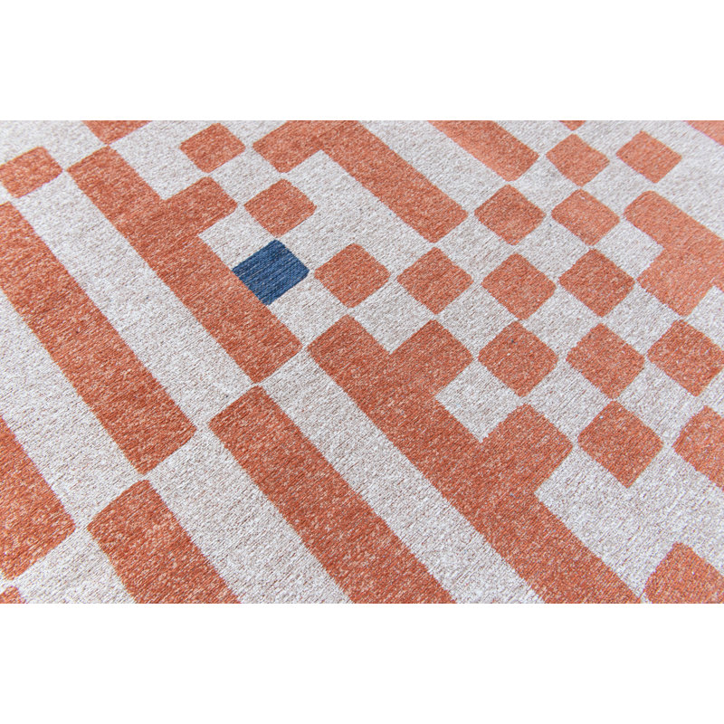 Gingham Recycled P.E.T Area Rug, Rectangle 200 x 280cm