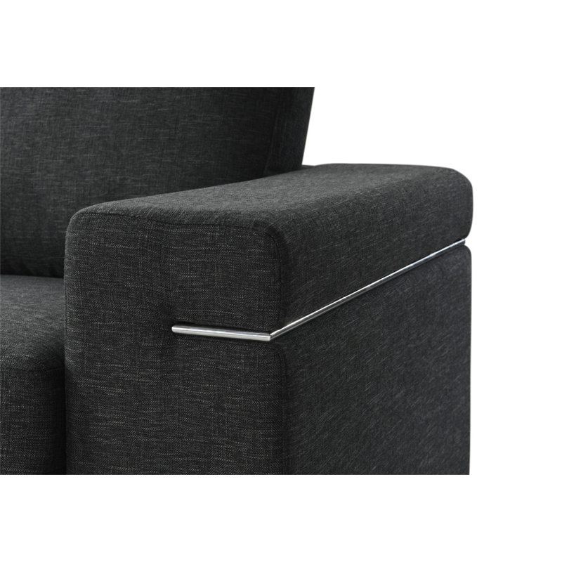 Fauteuil Giuliana, Lin noir