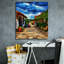 «Epic Graffiti» Colombian Steets »par Dante Plata, art mural sur toile, 40 po x 54 po-114790781