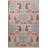 Light-Toned Multi-Colored Mixed Shape Tree Patterned Creative Modern Decorative Rug-943835653