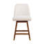 Tabouret de bar ou de comptoir Dunamuggy en bois de chêne avec siège en tissu - ensemble de 4-2092895204-2092895195-2092895192