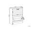 8 Pair Shoe Storage Cabinet