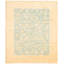Tapis de surface en laine bleu/crème 8 pi x 9 pi 9 po main-of-kind-noué la 2010 ushak Siaosi
