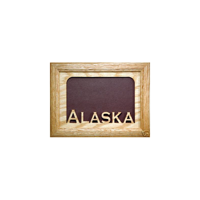 Solid Wood Picture Frame with Mat