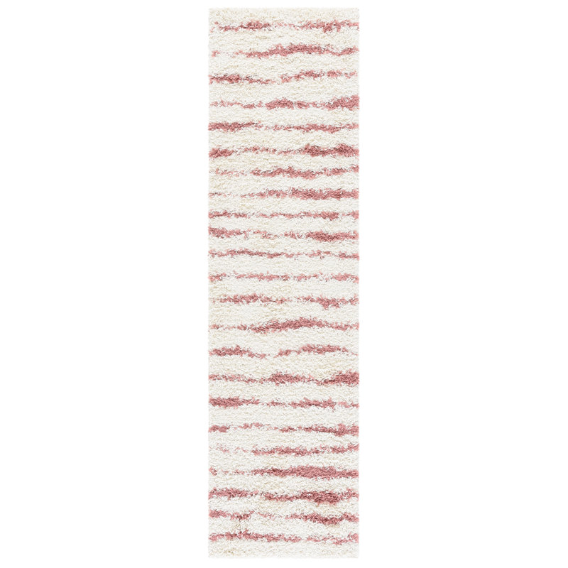Glenarden Shag 600 Performance Striped Rug, Runner 2'2" x 8'