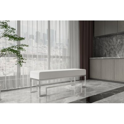 Nimmons 54" Upholstered Bench