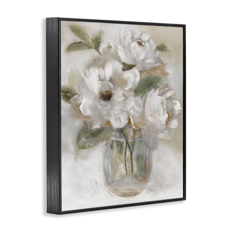 Estampe numérique brossée brossée, design par Nan, Giclée noire de minuit encadrée, H 14 po x l 11 po