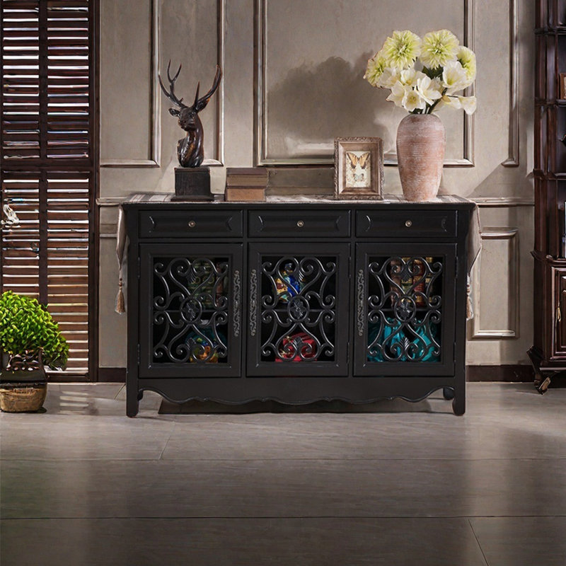 Buffet de porte style américain