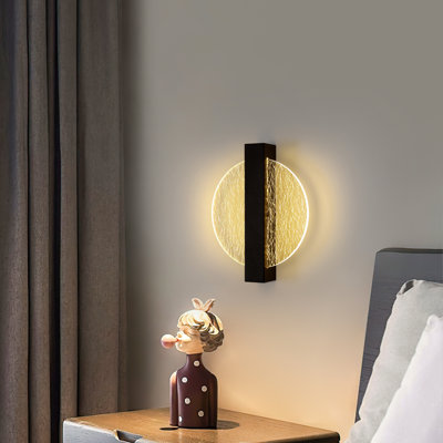 Carmene Acrylic LED Flush Mounted Sconce
