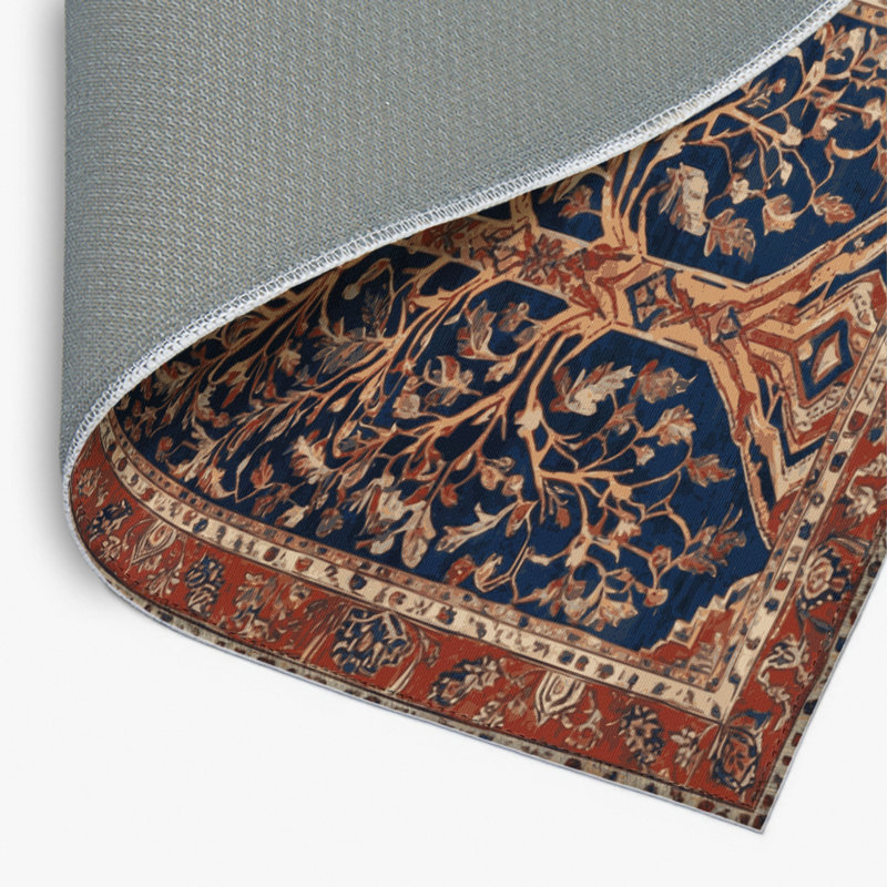 Tapis d'intérieur et d'extérieur brun Persian, Rectangulaire 2 pi x 3 pi