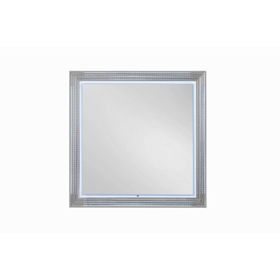 Miroir de lune en marbre avec DEL