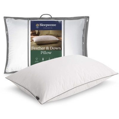 Sleepeezee Natural Feather and Down Pillow