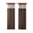 Embroidered Curtain Panel(Only 1 Pc Panel)-1592970689
