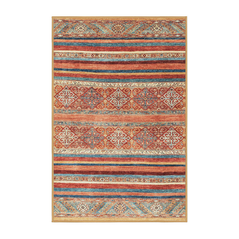 Abstract Indoor Rug, Rectangle 2' x 3'
