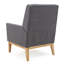Fauteuil d'appoint moderne de style Mid-Century en polyester de 72,39 cm de largeur Samiya. Ses dimensions sont de P 27,5 po x l 28,5 po x H 36,5 po. Un assemblage sera requis.-19309475