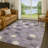 Machine Washable Indoor/Outdoor Chantille ACN2444 Floral Rug-600092039-600092038