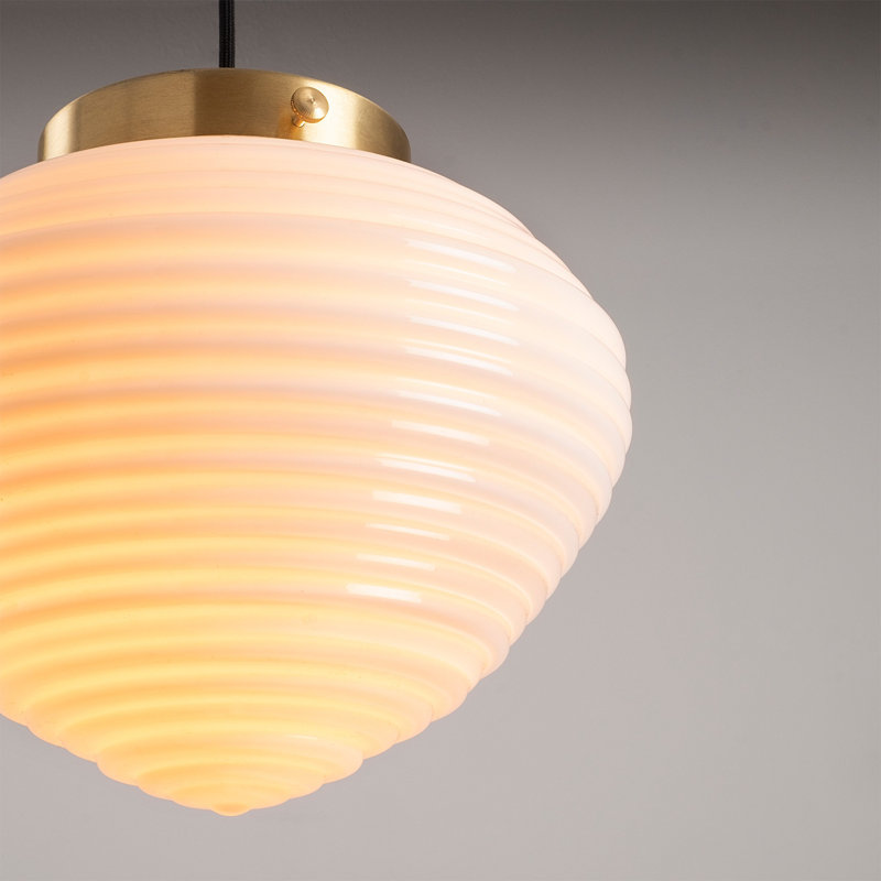Luminaire suspendu style école à 3 lumières Regina