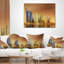 Coussin lombaire cityscape singapour sous le ciel