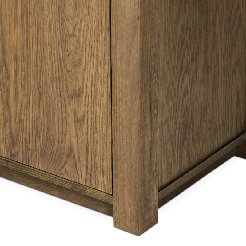 Bedford Bookcase-Warm Natural Oak