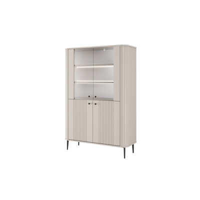 Glass 103 cm W Display Cabinet