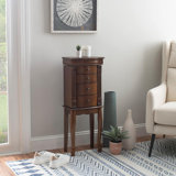 Weirton 13.5'' Wide ‎Floor Mount Jewelry Armoire